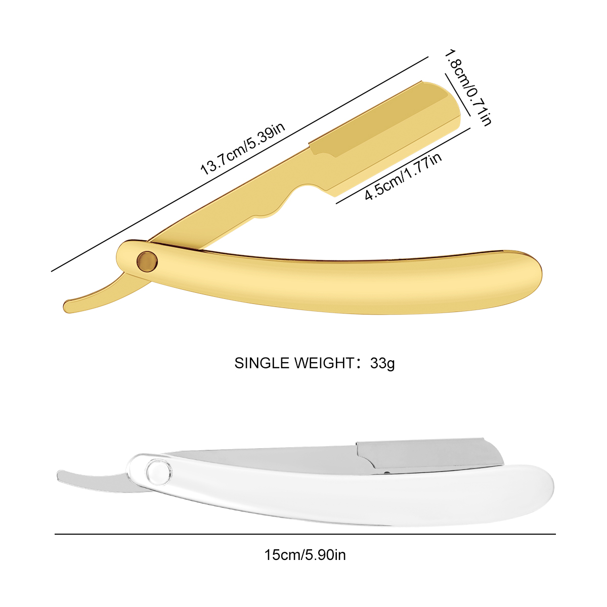 Silver Men Shaving Barber Tool - огляд і ціна Aftershave