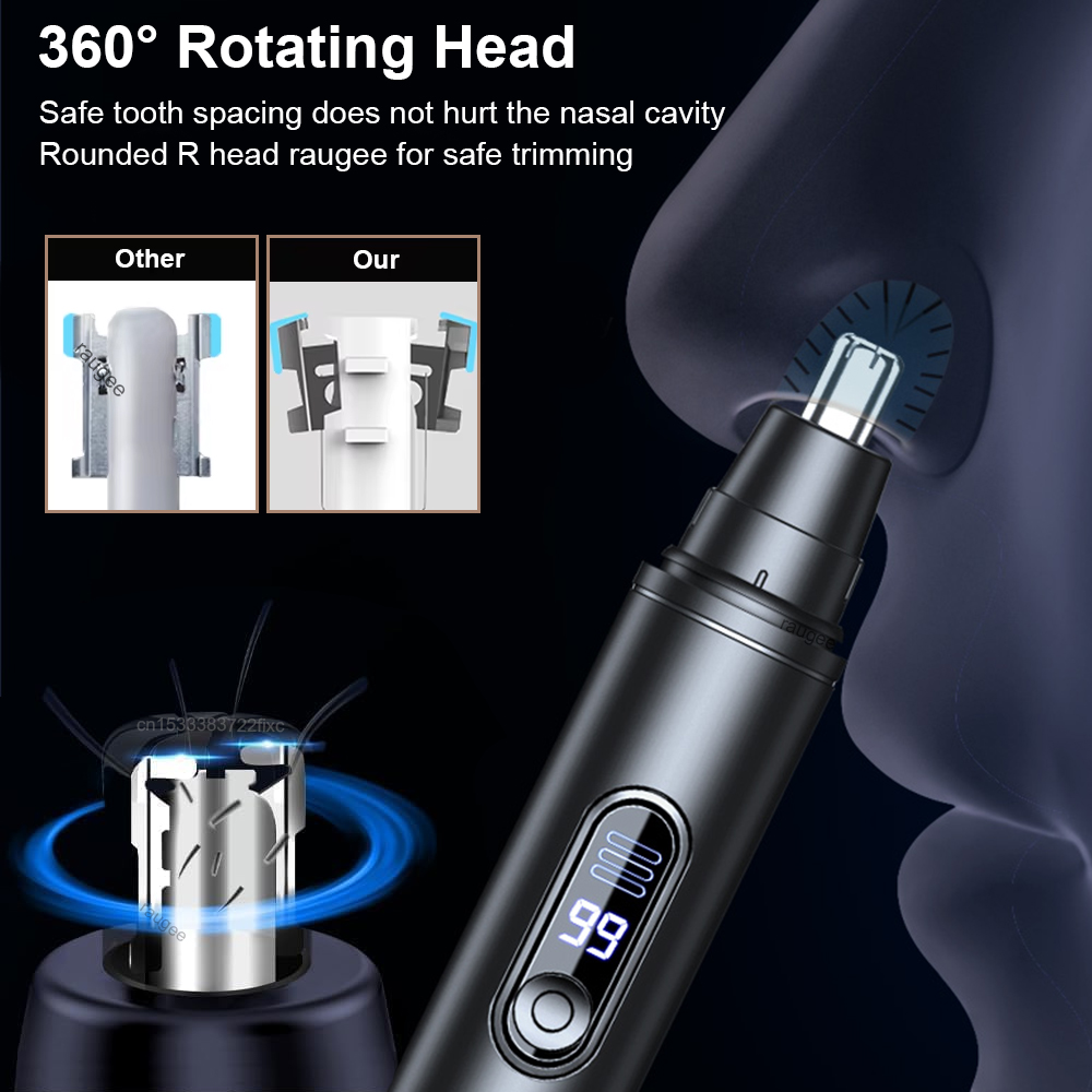Nose Hair Trimmer for Men Elec - огляд і ціна Nose Trimmer