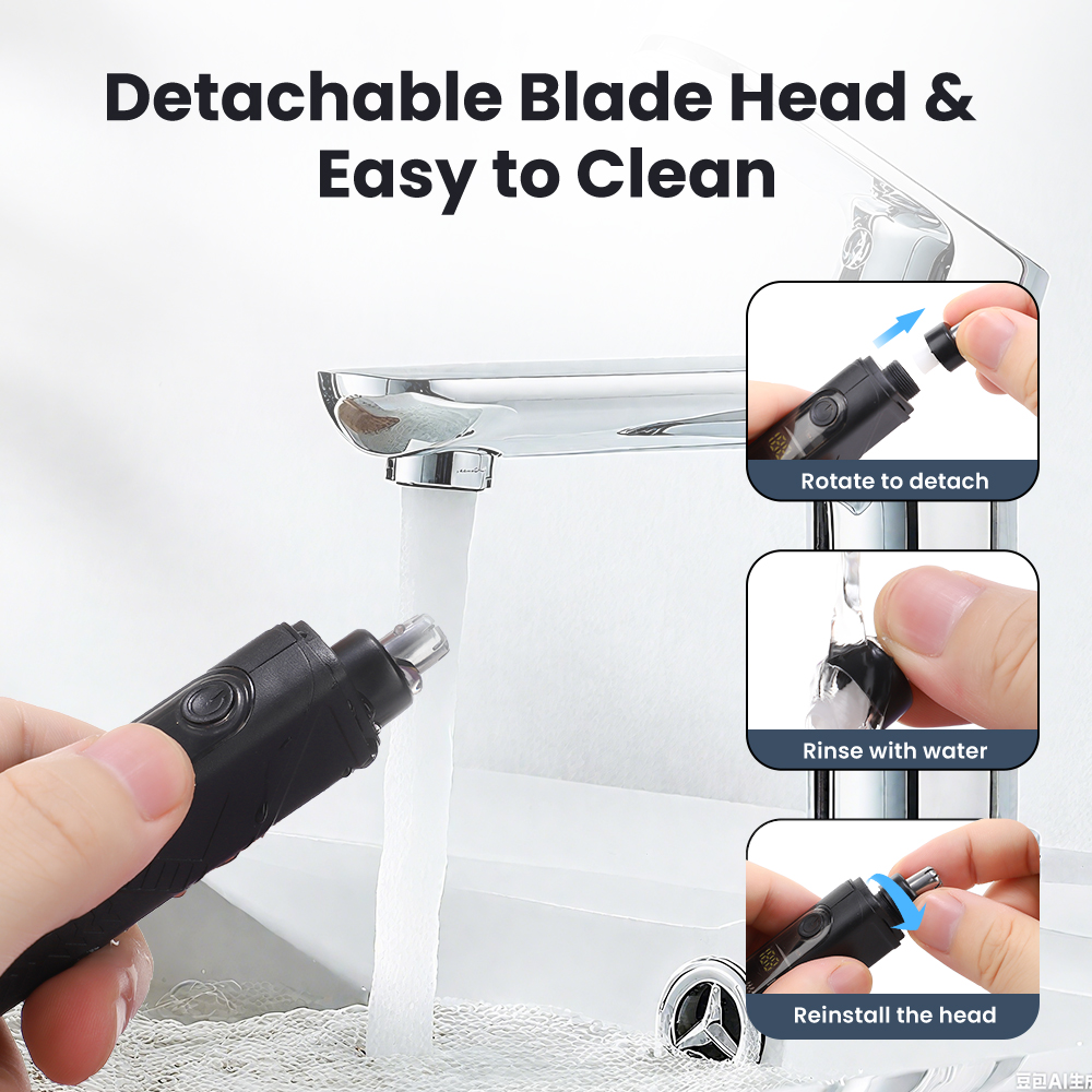 Electric Nose Hair Clipper Rec - огляд і ціна Nose Trimmer