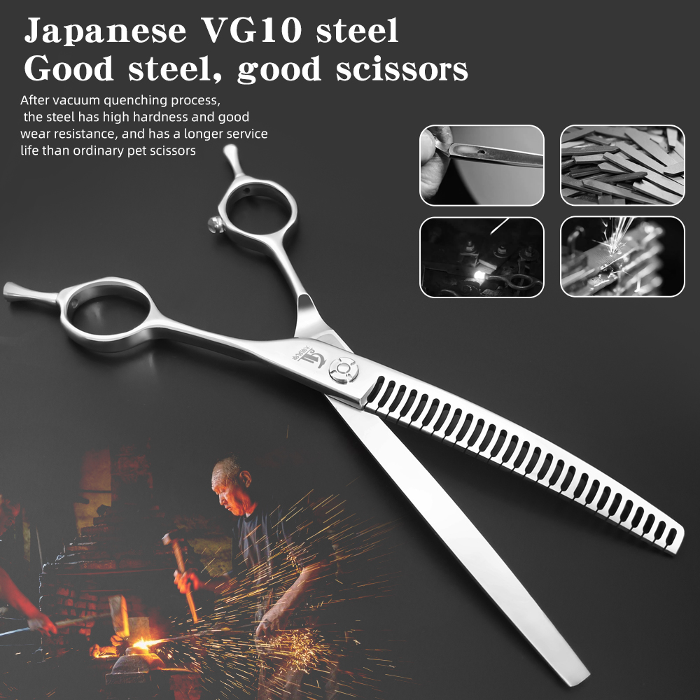 Dog Grooming Fishbone Scissors - огляд і ціна Grooming Scissors