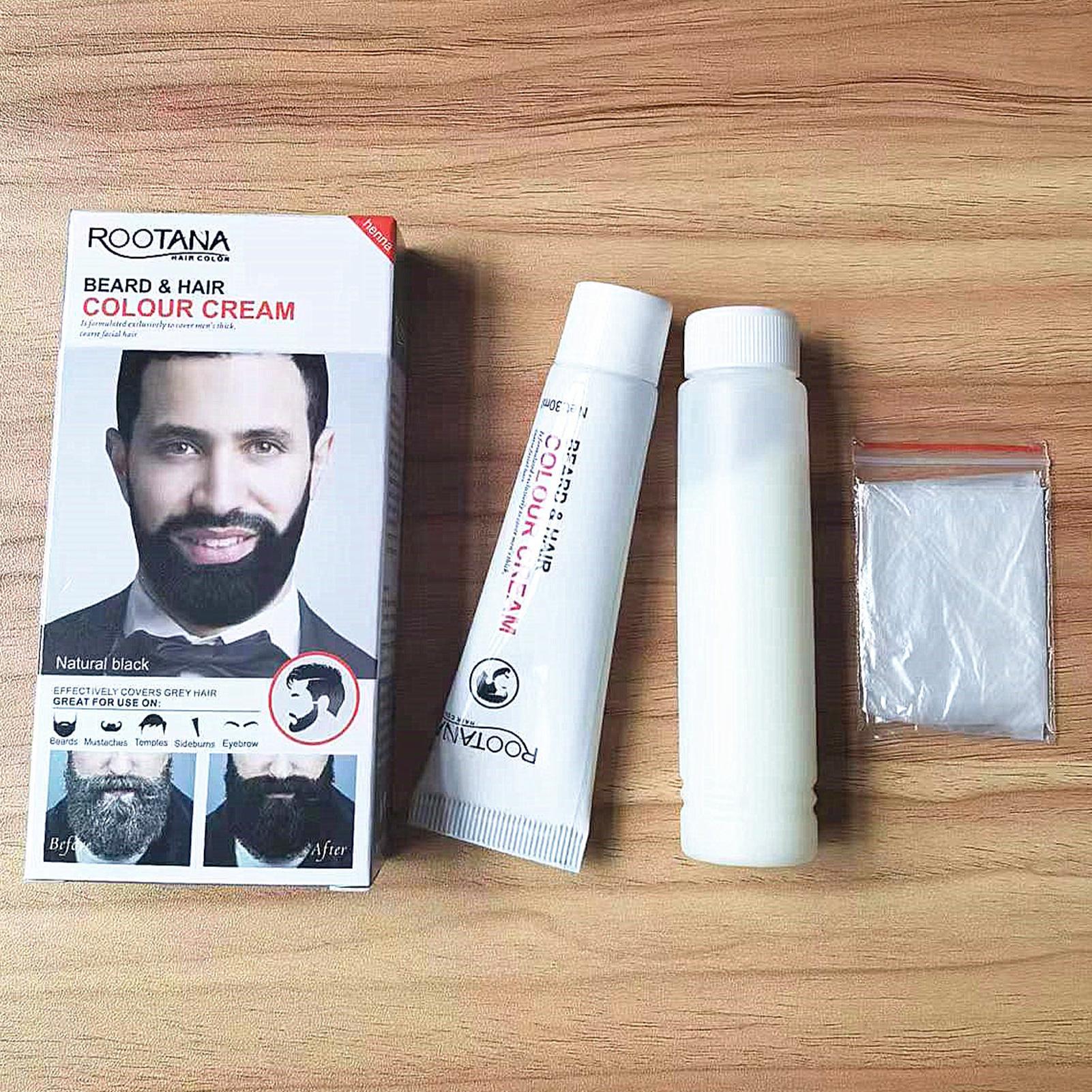 Mens Beard Dye 60ML Mustache D - огляд і ціна Shaving Cream