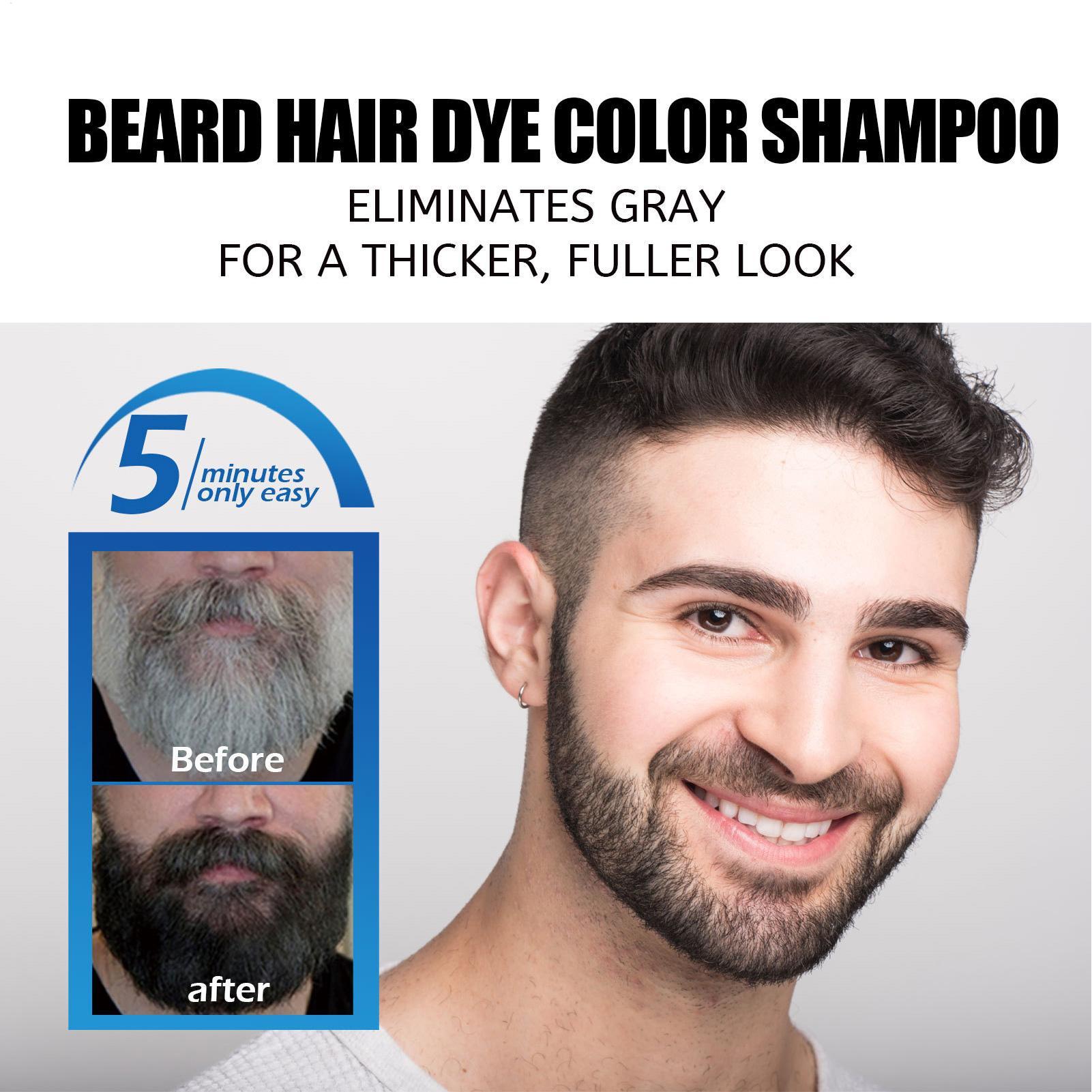 Mens Beard Dye 60ML Mustache D - огляд і ціна Shaving Cream