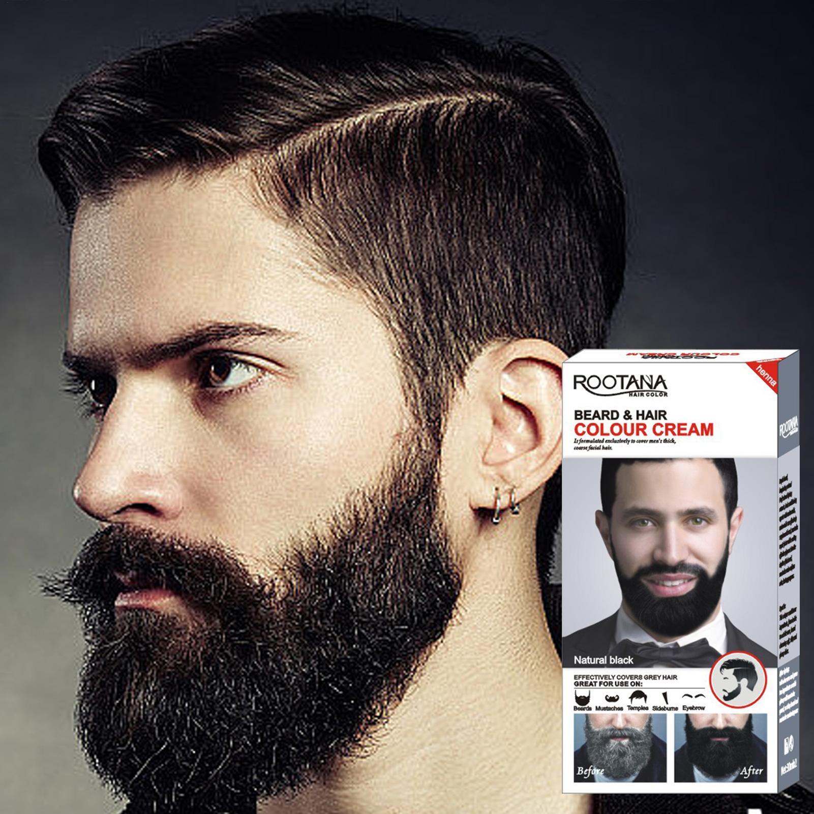 Mens Beard Dye 60ML Mustache D - огляд і ціна Shaving Cream