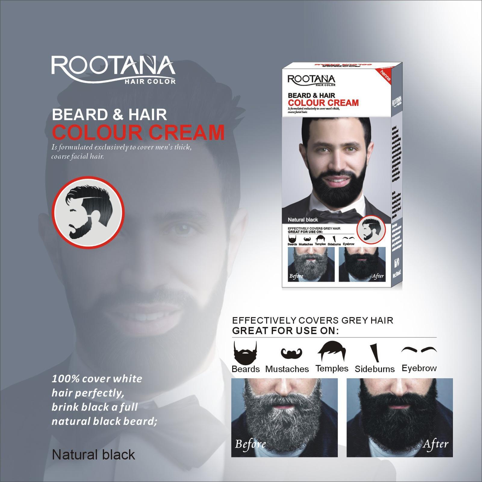 Mens Beard Dye 60ML Mustache D - огляд і ціна Shaving Cream