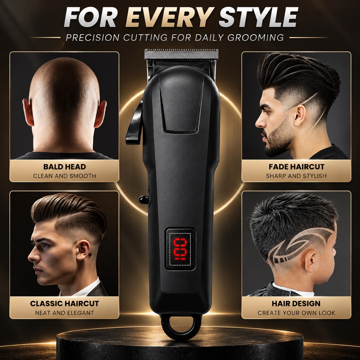 Electric Hair Clipper and Shav - огляд і ціна Grooming Kit