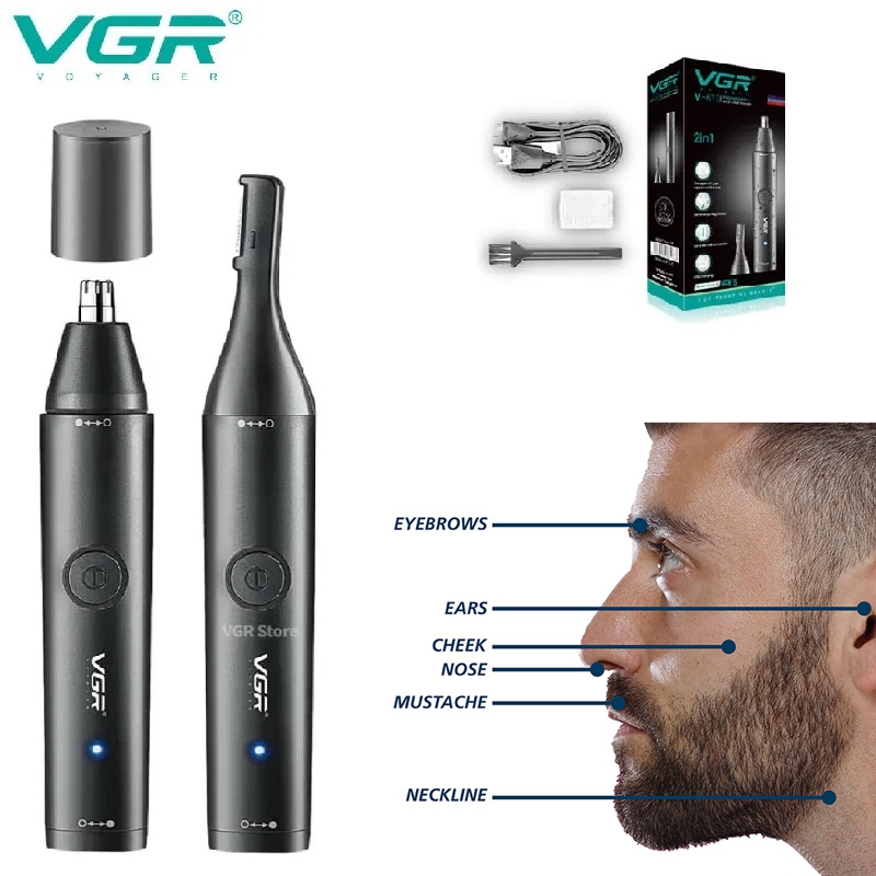 VGR Washable Nose Hair Trimmer - огляд і ціна Nose Trimmer