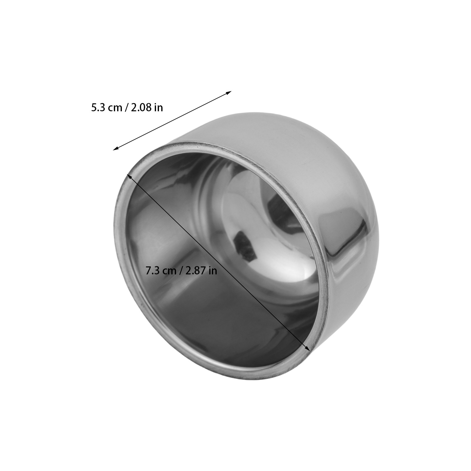 Stainless Steel Shaving Bowl D - огляд і ціна Mens Grooming Travel Kit