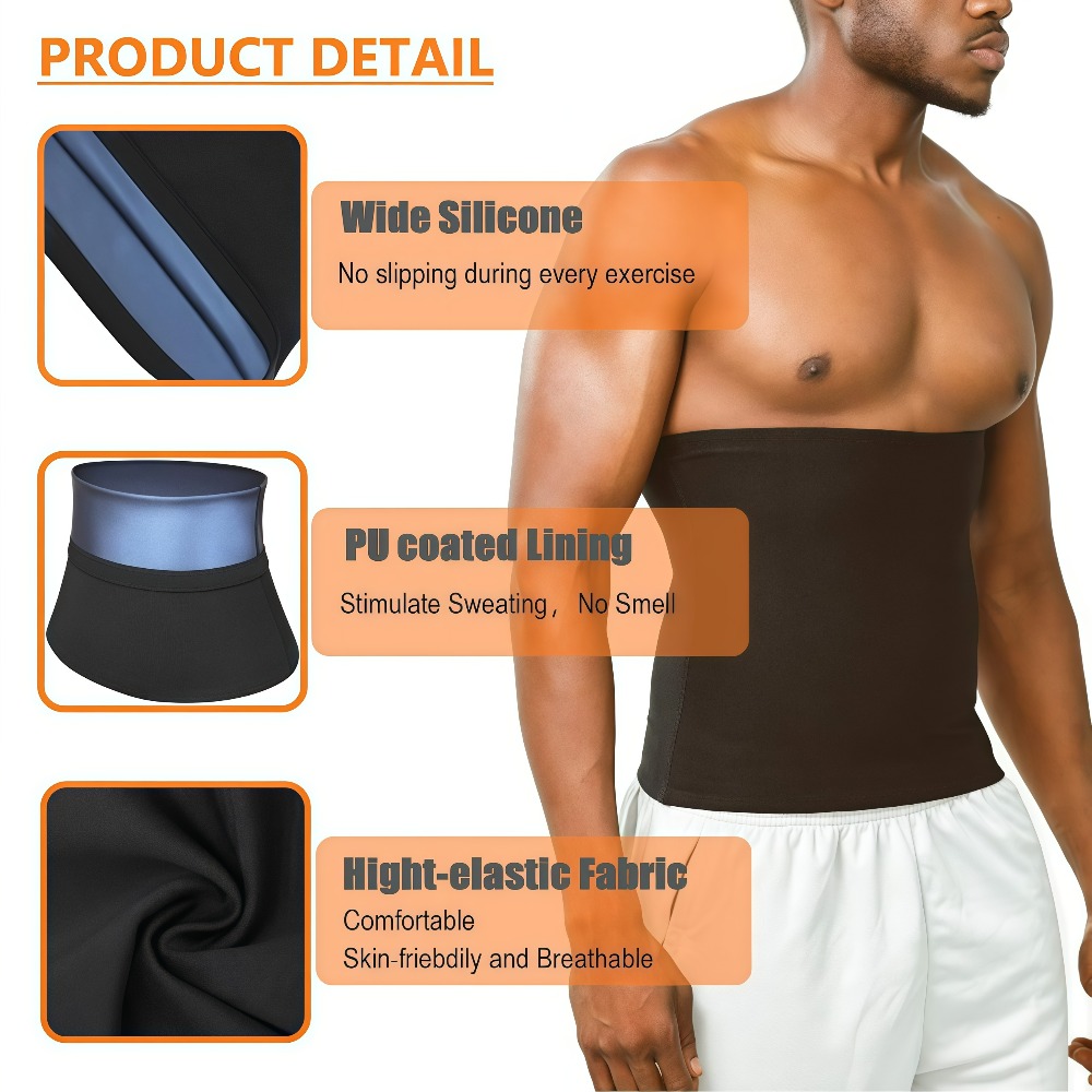 1Pcs Waist Cincher Sauna Sweat - огляд і ціна Body Trimmer