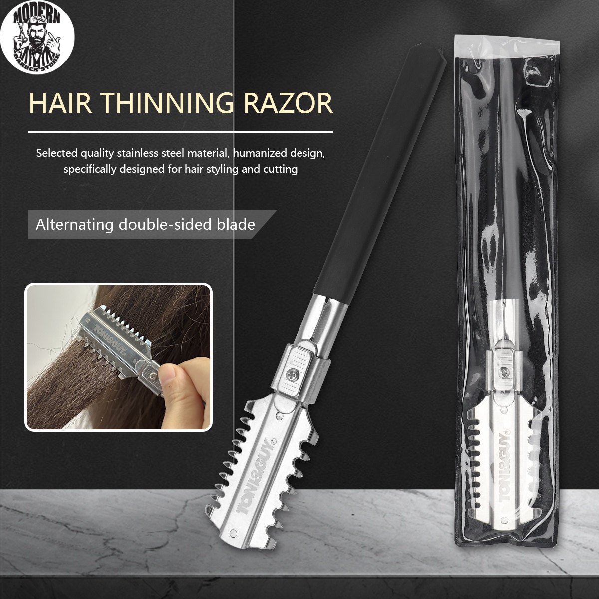 Salon Double-Edge Shaving Hair - огляд і ціна Beard Trimmer