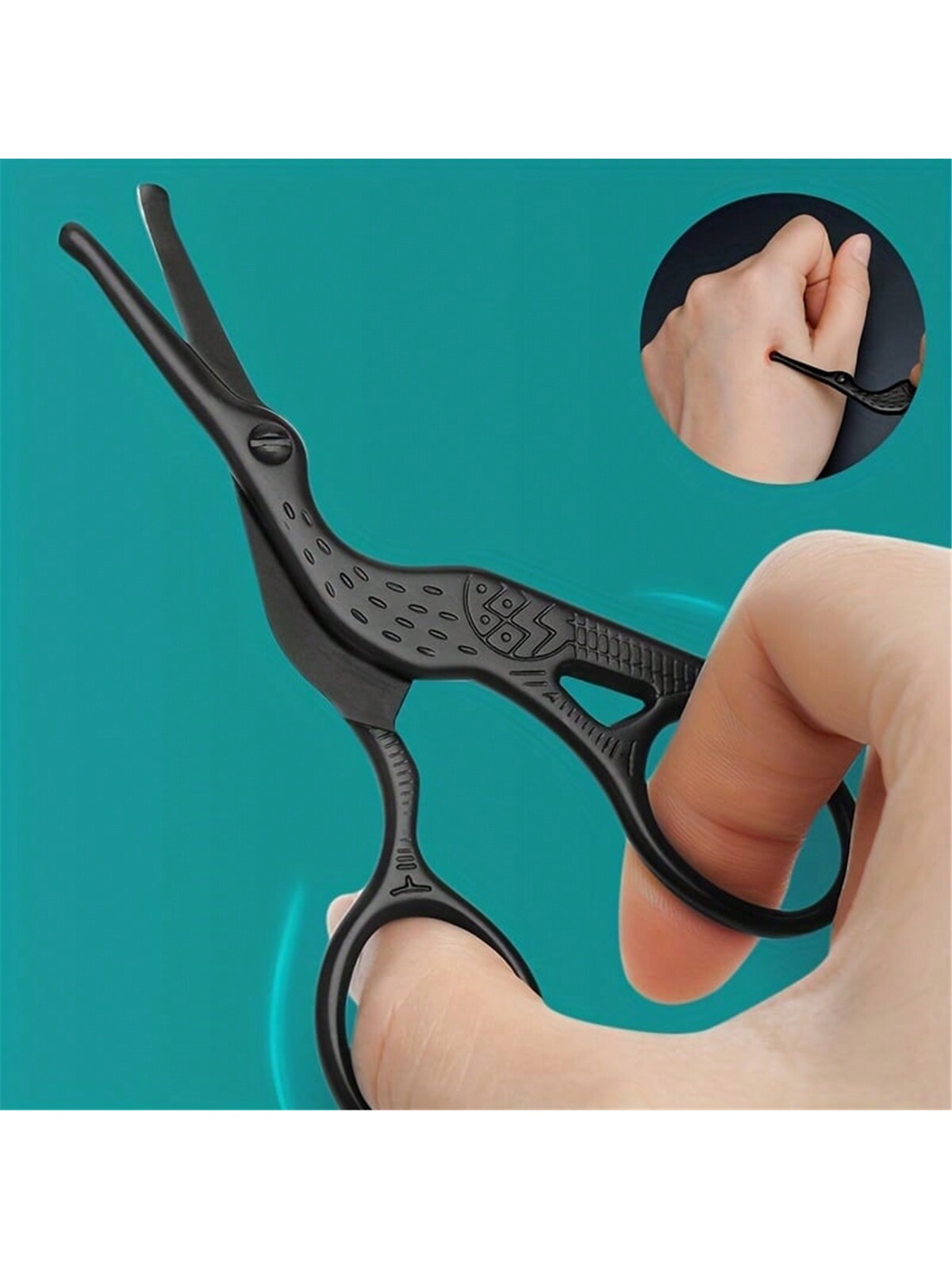 Nose Hair Scissors, Stainless  - огляд і ціна Nose Trimmer