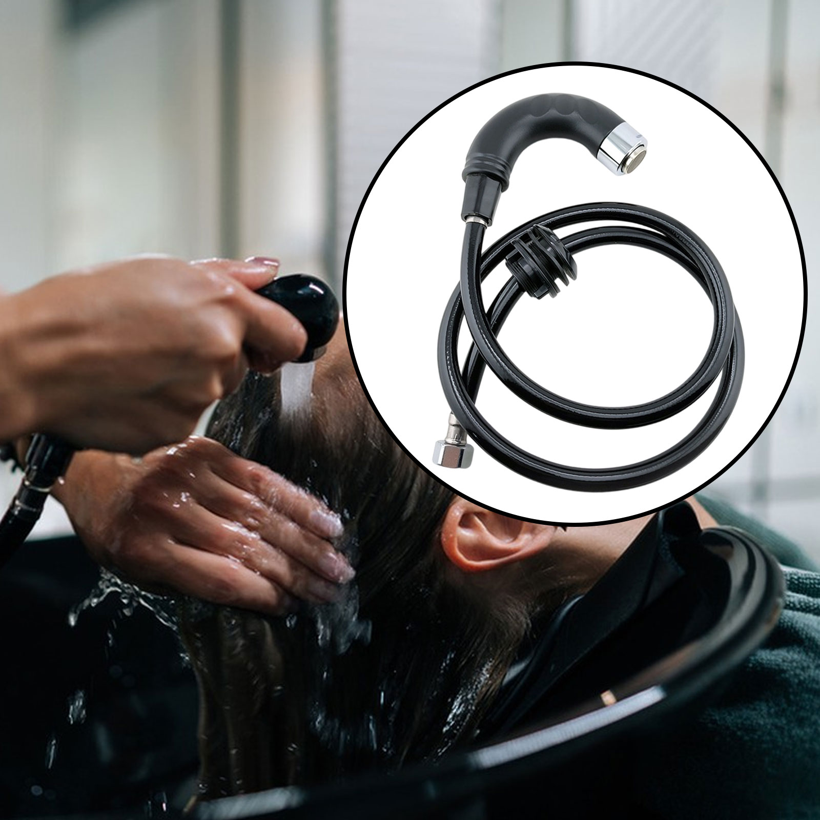 Shampoo Bowl Faucet Set with H - огляд і ціна Grooming Kit